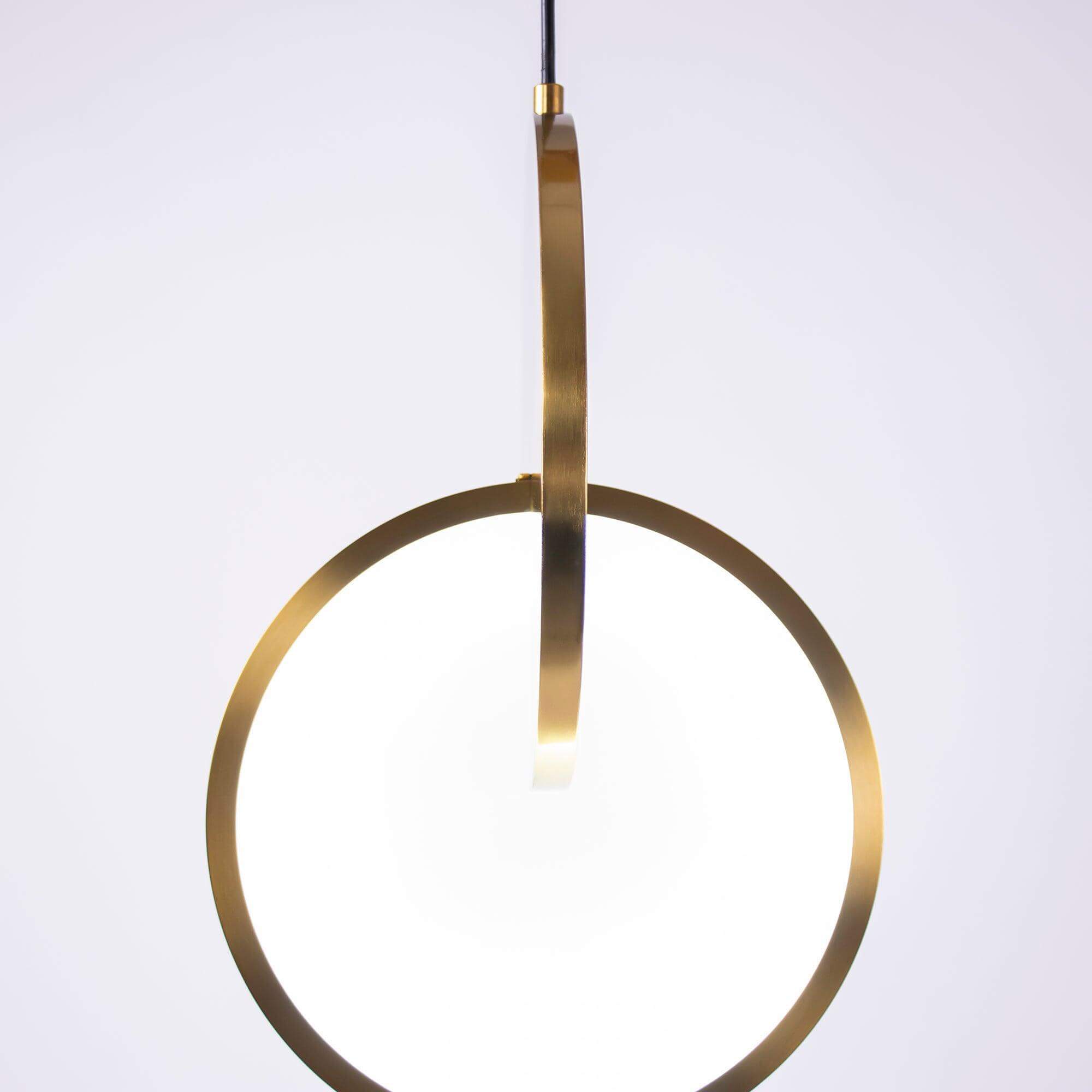 Interlocking Disc Pendant Light