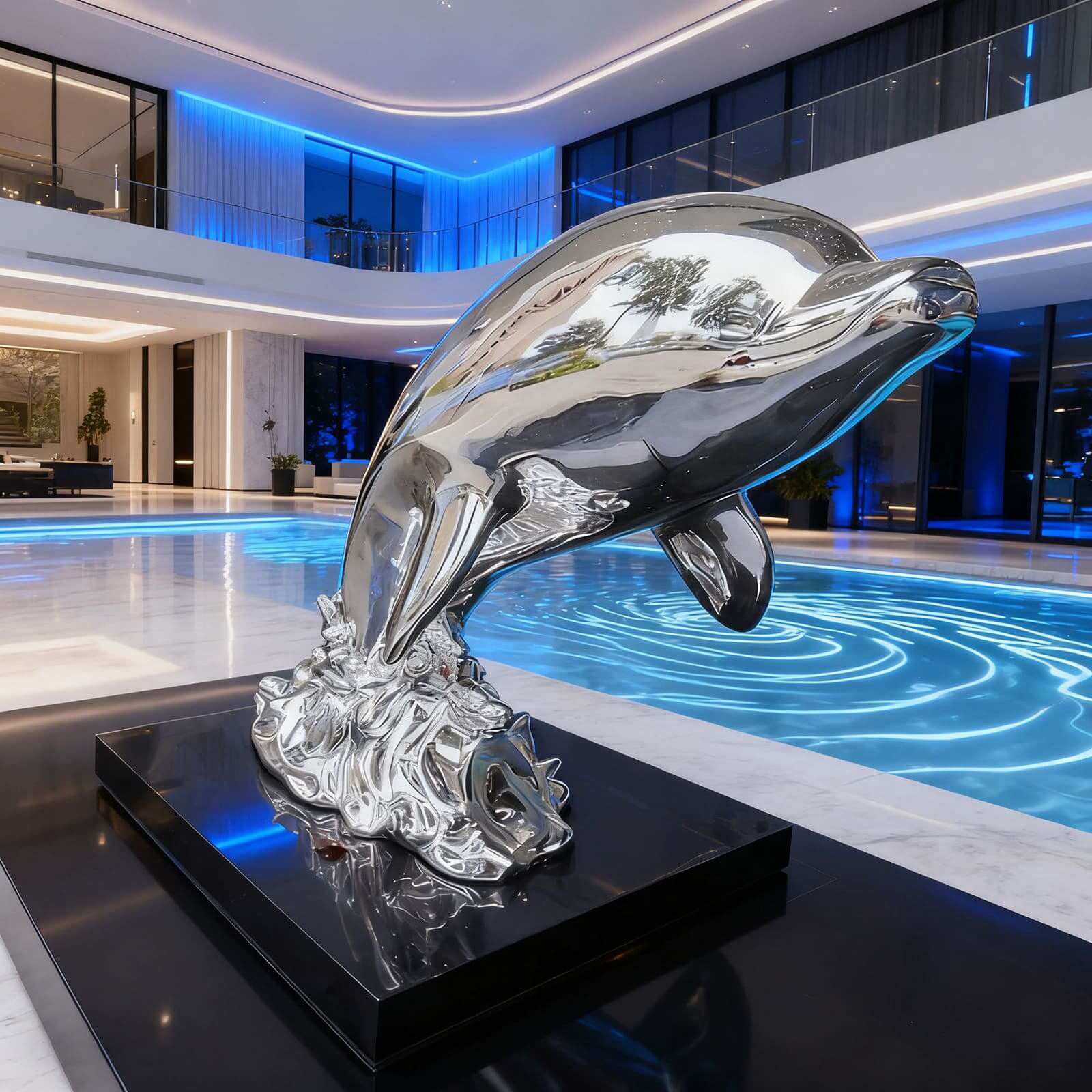 Dolphin Sculpture