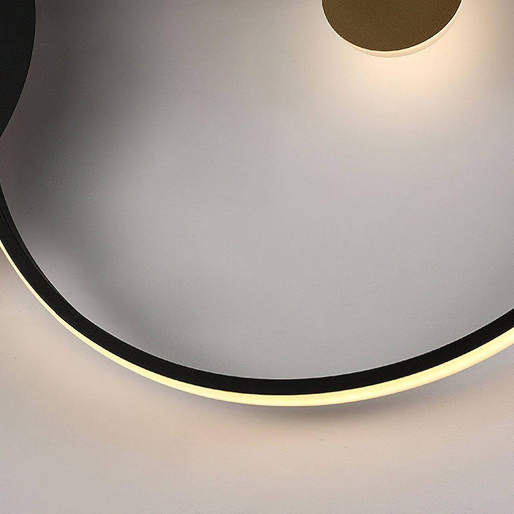 Double Round Wall Light