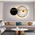 Double Round Wall Light