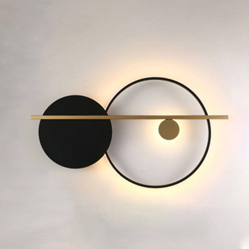 Double Round Wall Light
