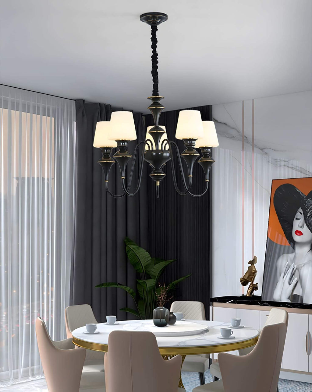 Droval Chandelier