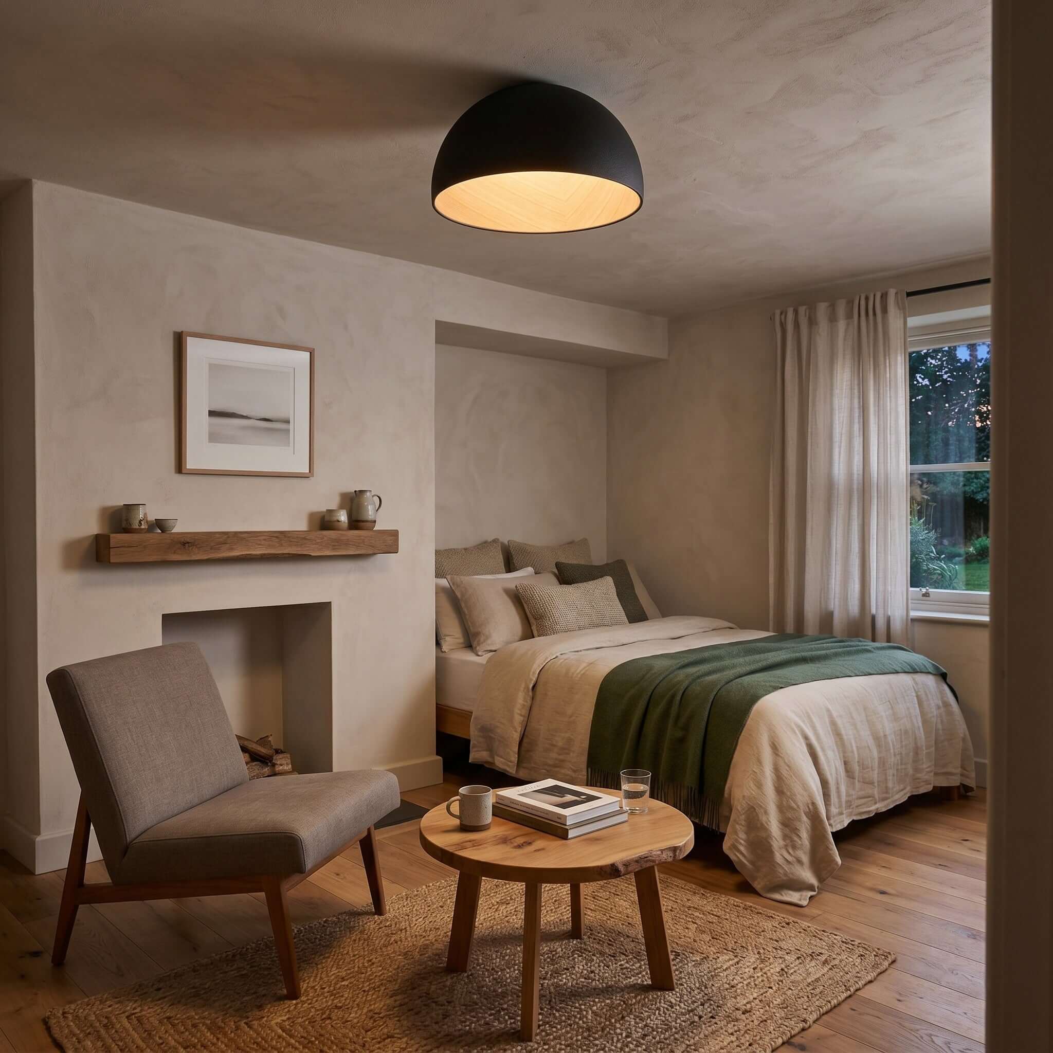 Duo Plane Ceiling Lamp