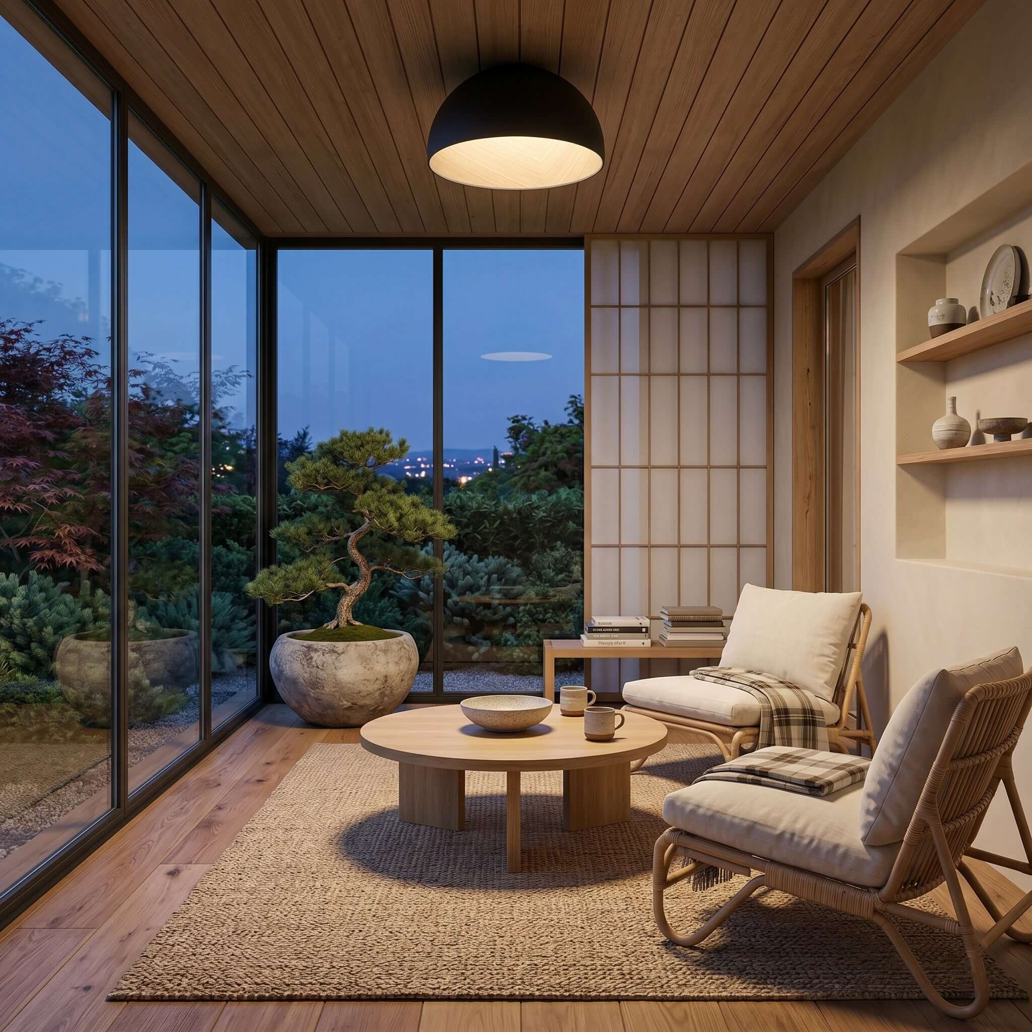 Duo Plane Ceiling Lamp