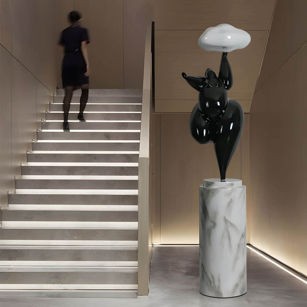 Duvani Sculpture Floor Lamp