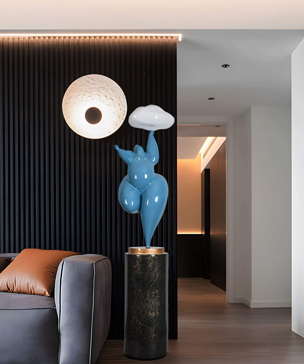Duvani Sculpture Floor Lamp