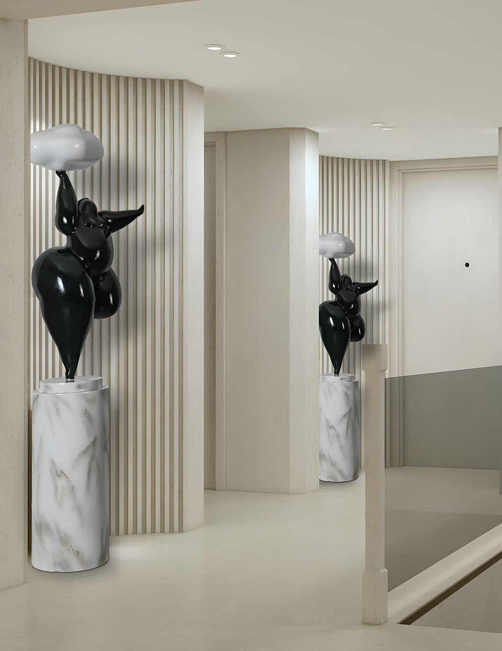Duvani Sculpture Floor Lamp
