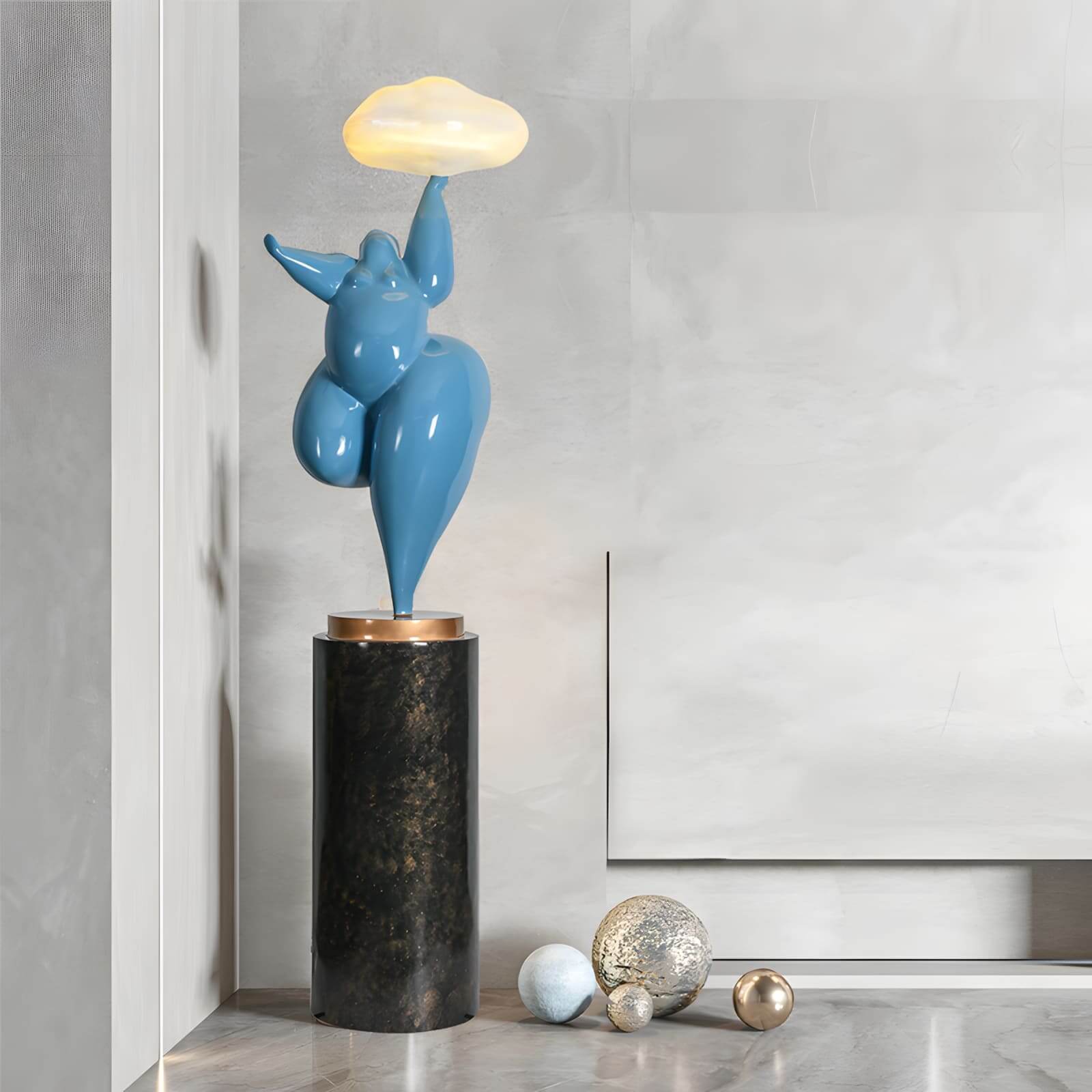 Duvani Sculpture Floor Lamp