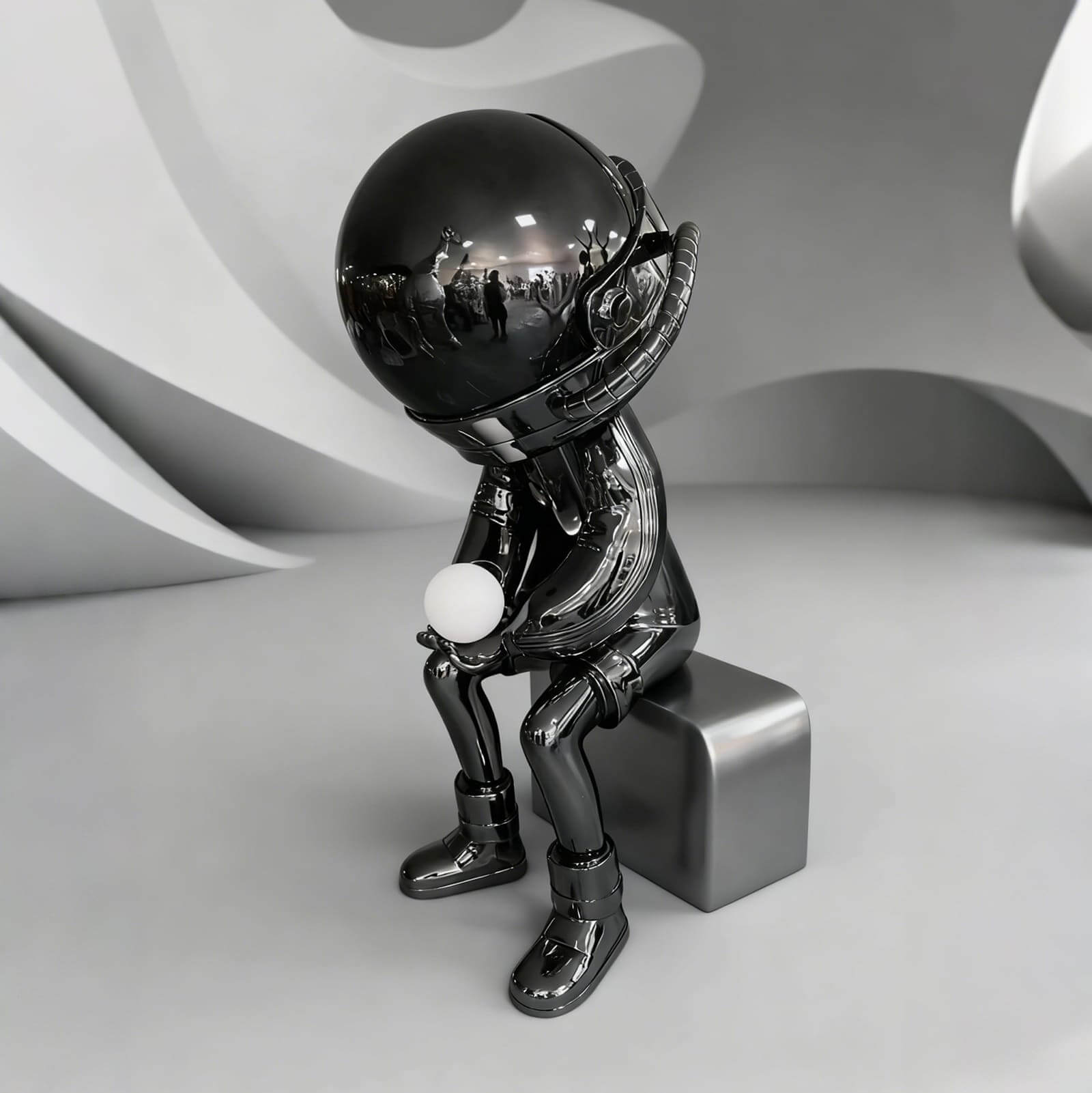 Dyrion Sculpture Floor Lamp