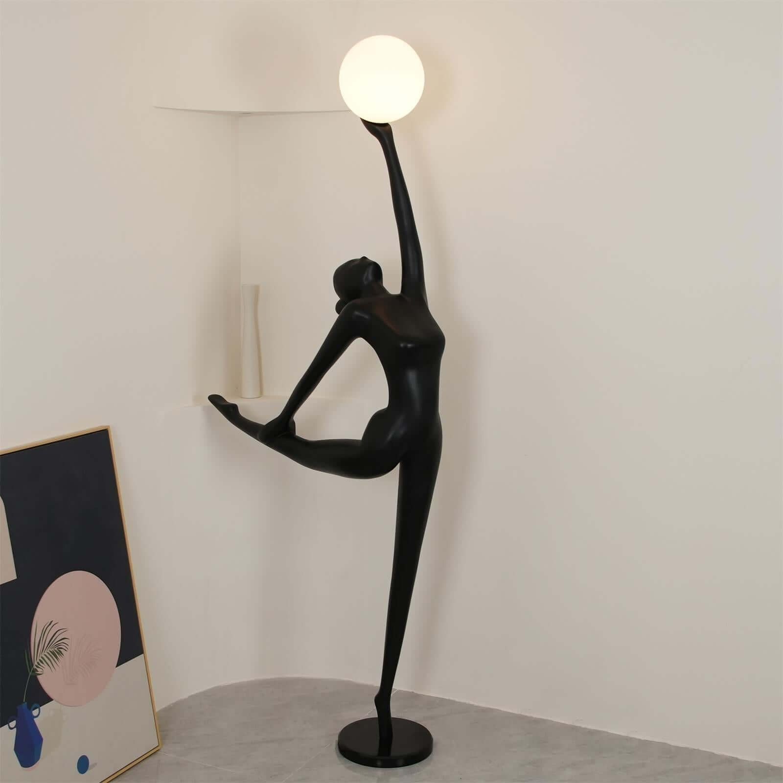 Elvani Resin Floor Lamp