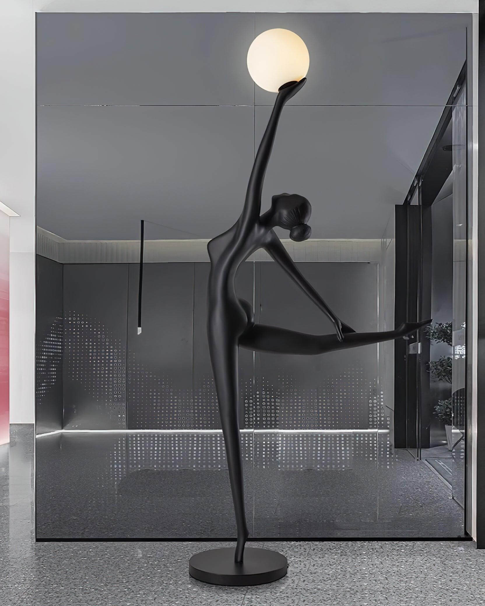 Elvani Resin Floor Lamp