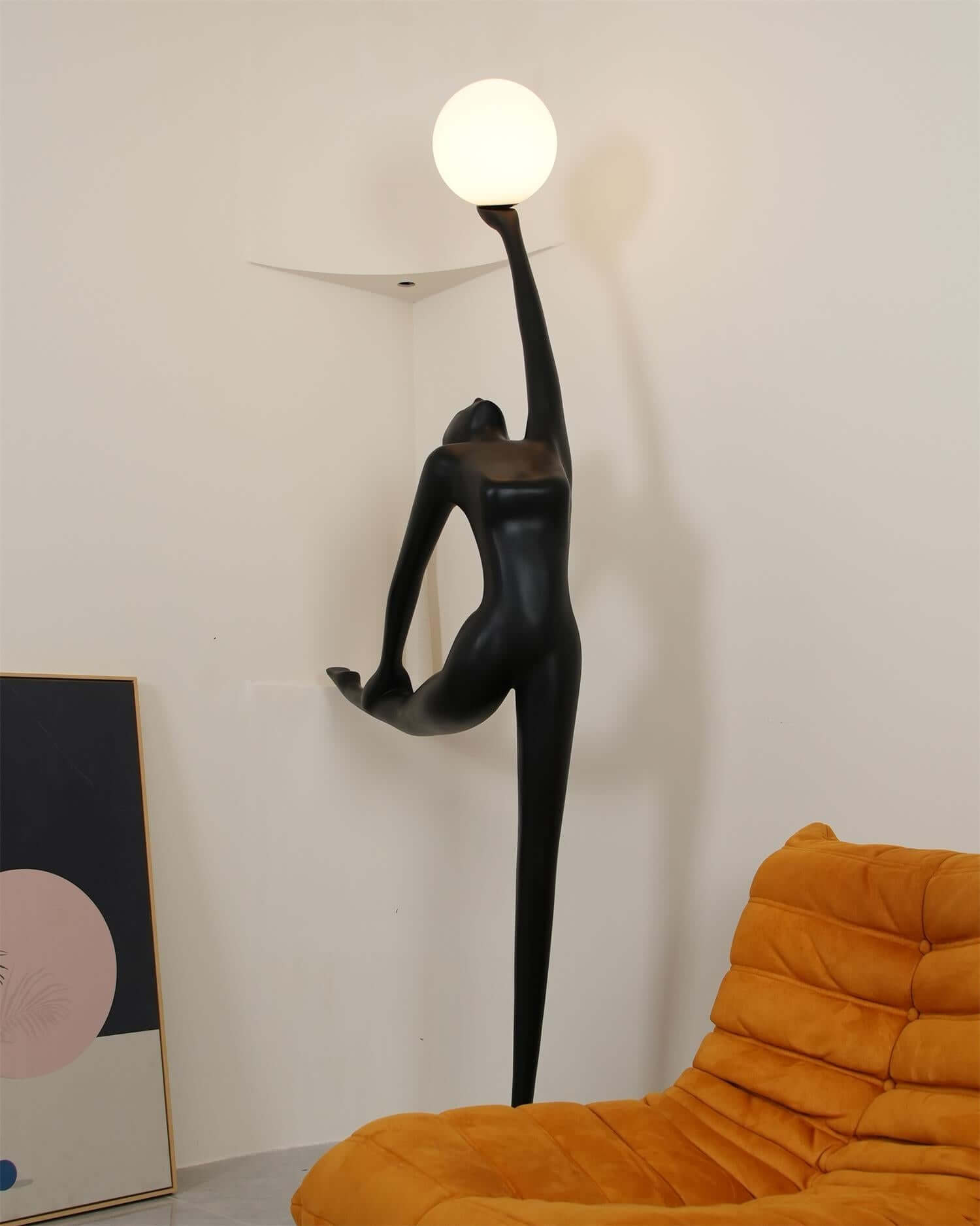 Elvani Resin Floor Lamp