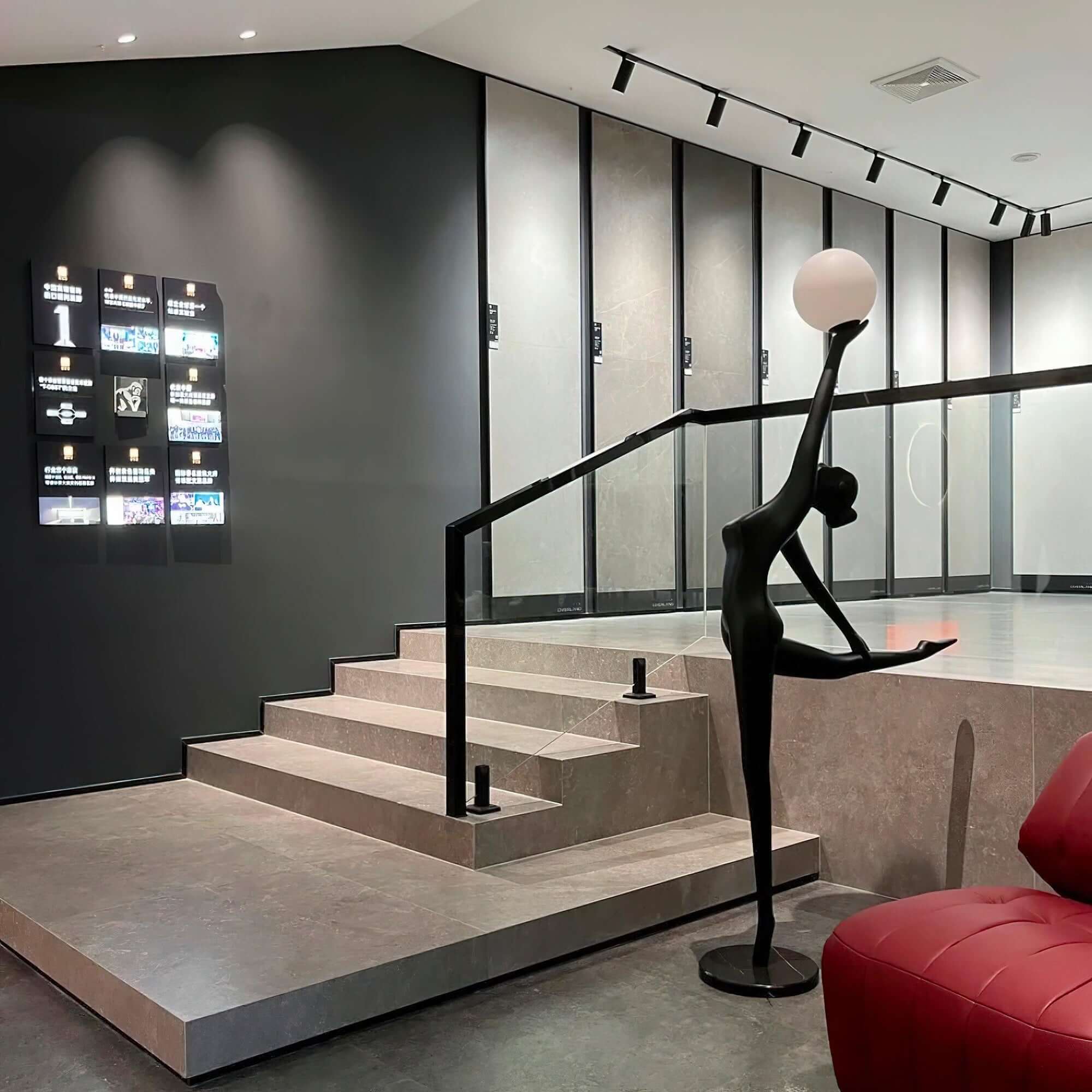 Elvani Resin Floor Lamp