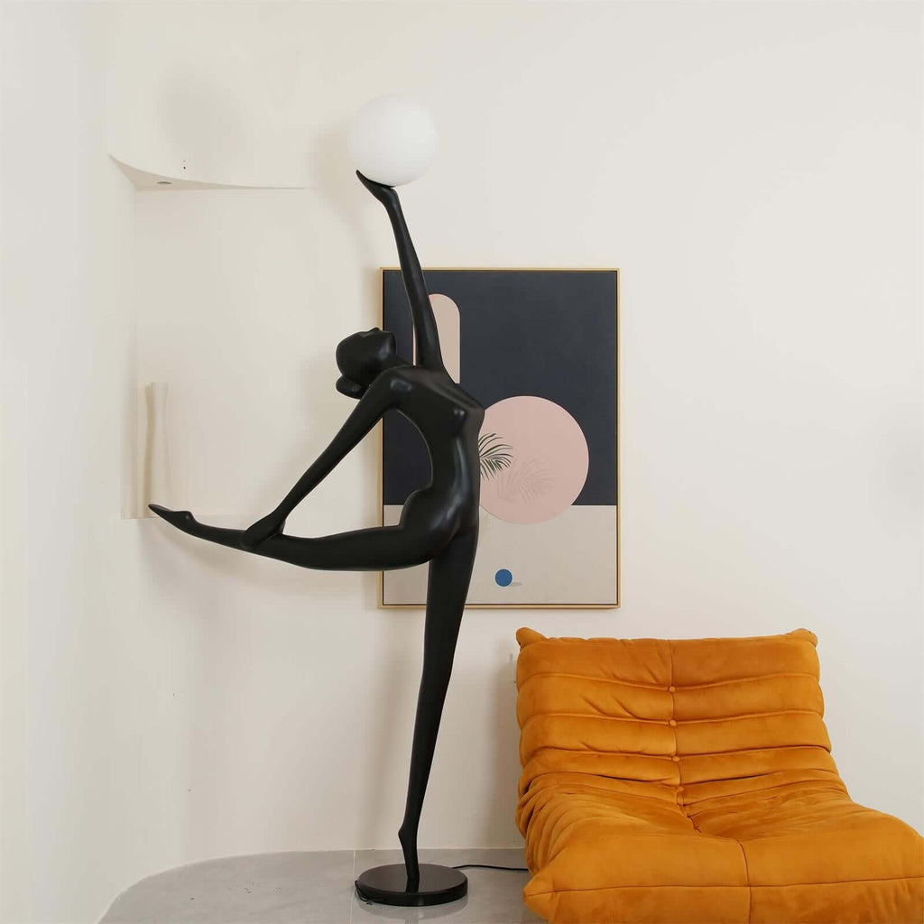 Elvani Resin Floor Lamp