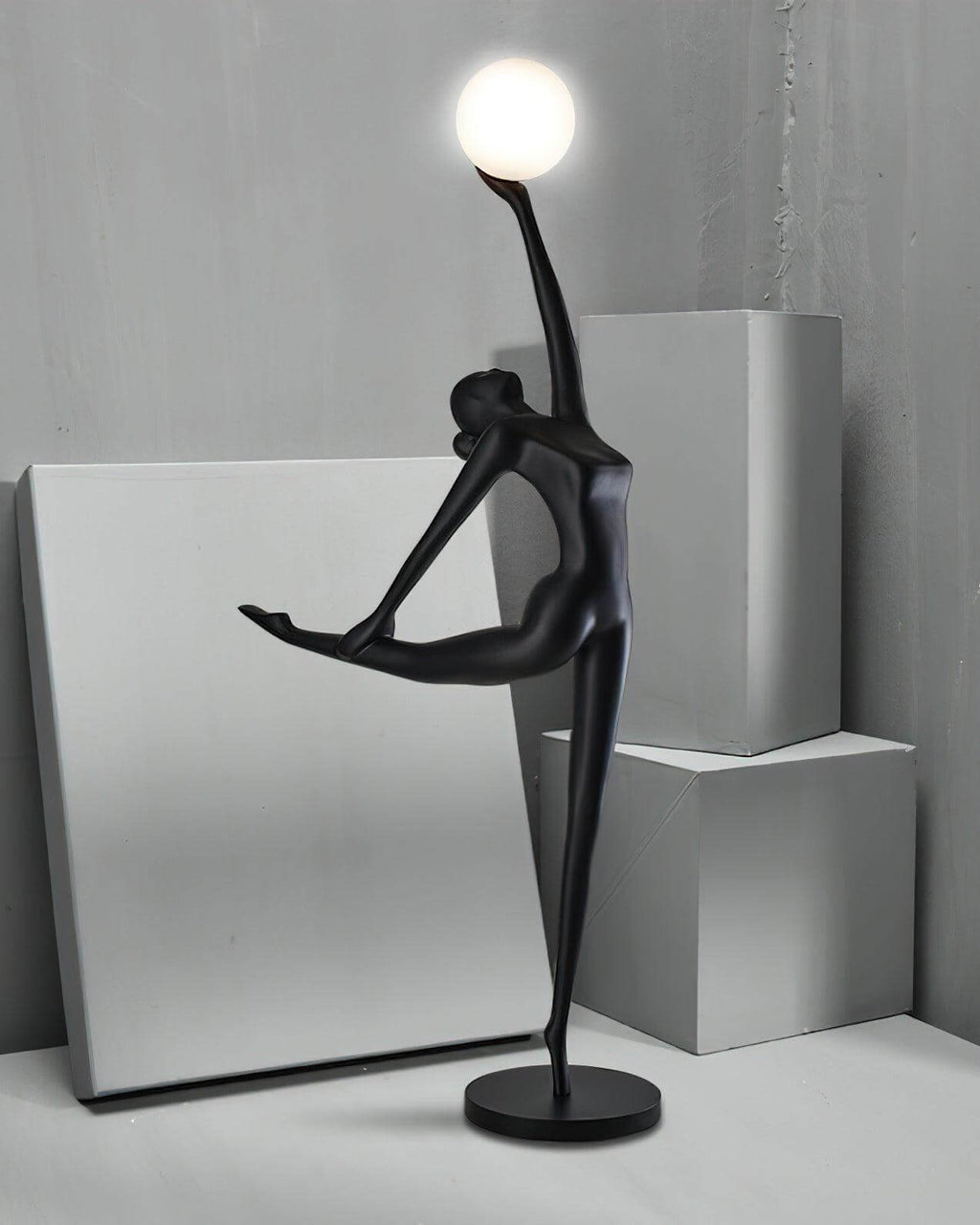 Elvani Resin Floor Lamp