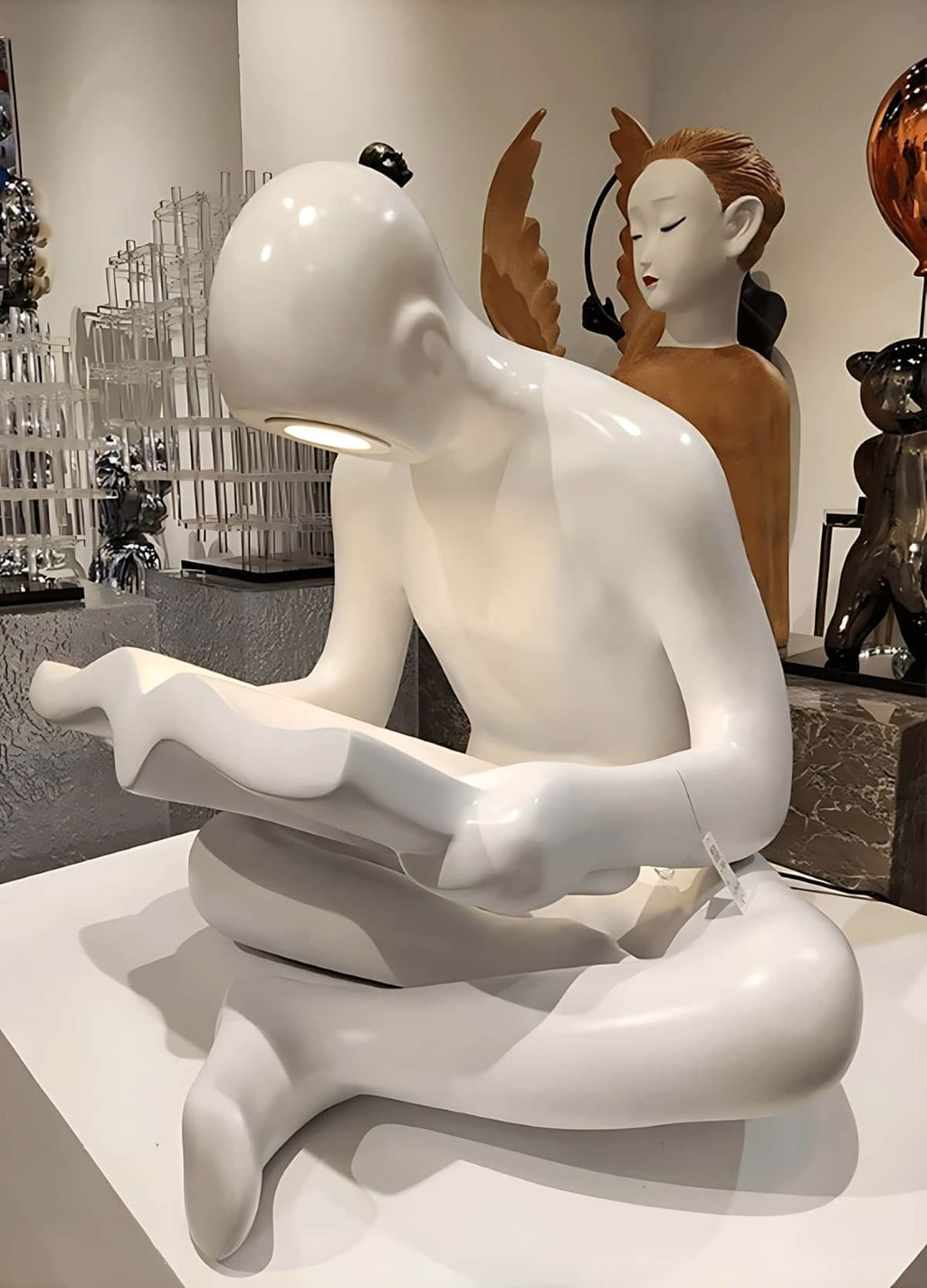 Elyvia Reading Sculpture Floor Lamp