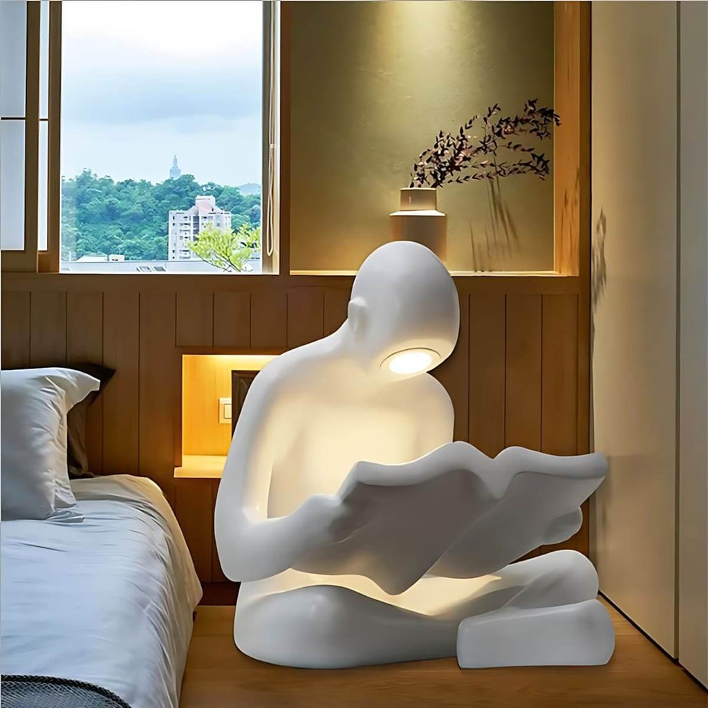 Elyvia Reading Sculpture Floor Lamp
