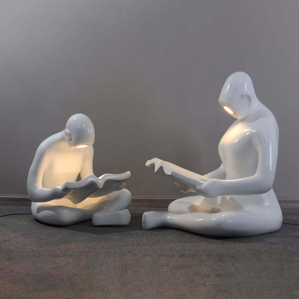 Elyvia Reading Sculpture Floor Lamp