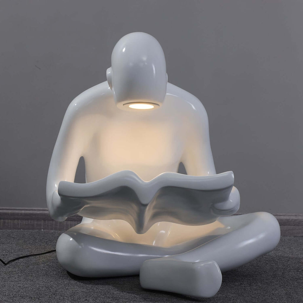 Elyvia Reading Sculpture Floor Lamp