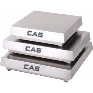 CAS HCS-M250 HC Series Base Scale, 250 lbs, 18" X 24", NTEP