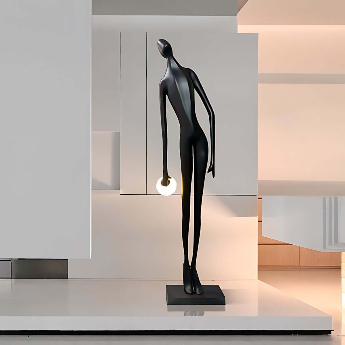 Eshvian Sculptural Floor Lamp
