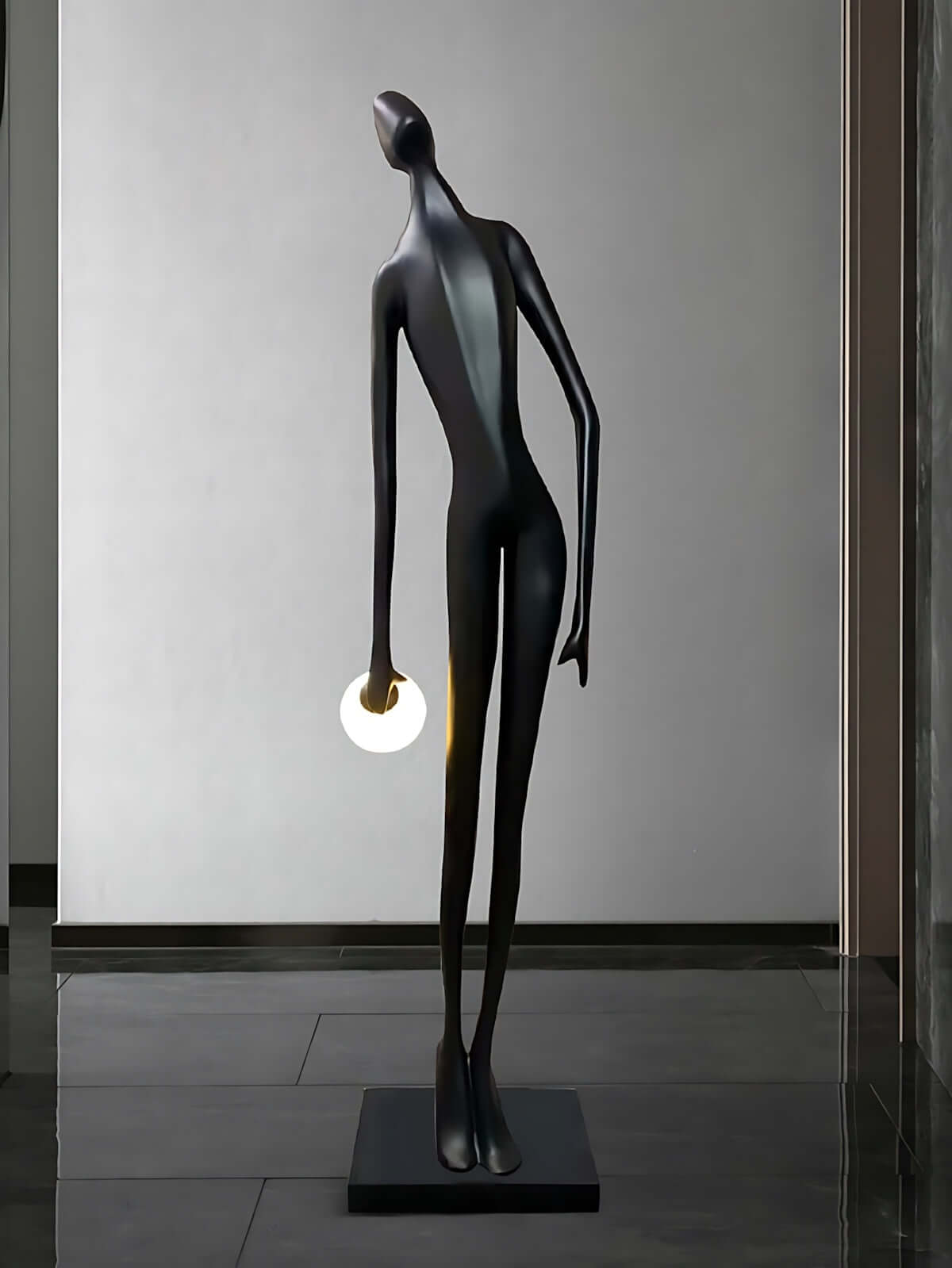 Eshvian Sculptural Floor Lamp