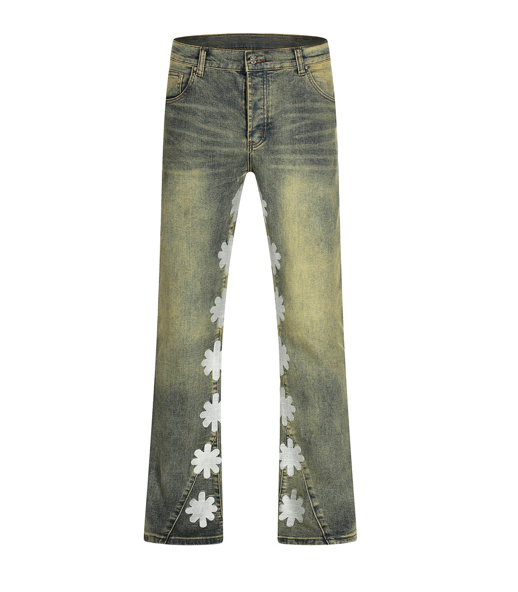 VINTAGE ASTERISK FLARE DENIM