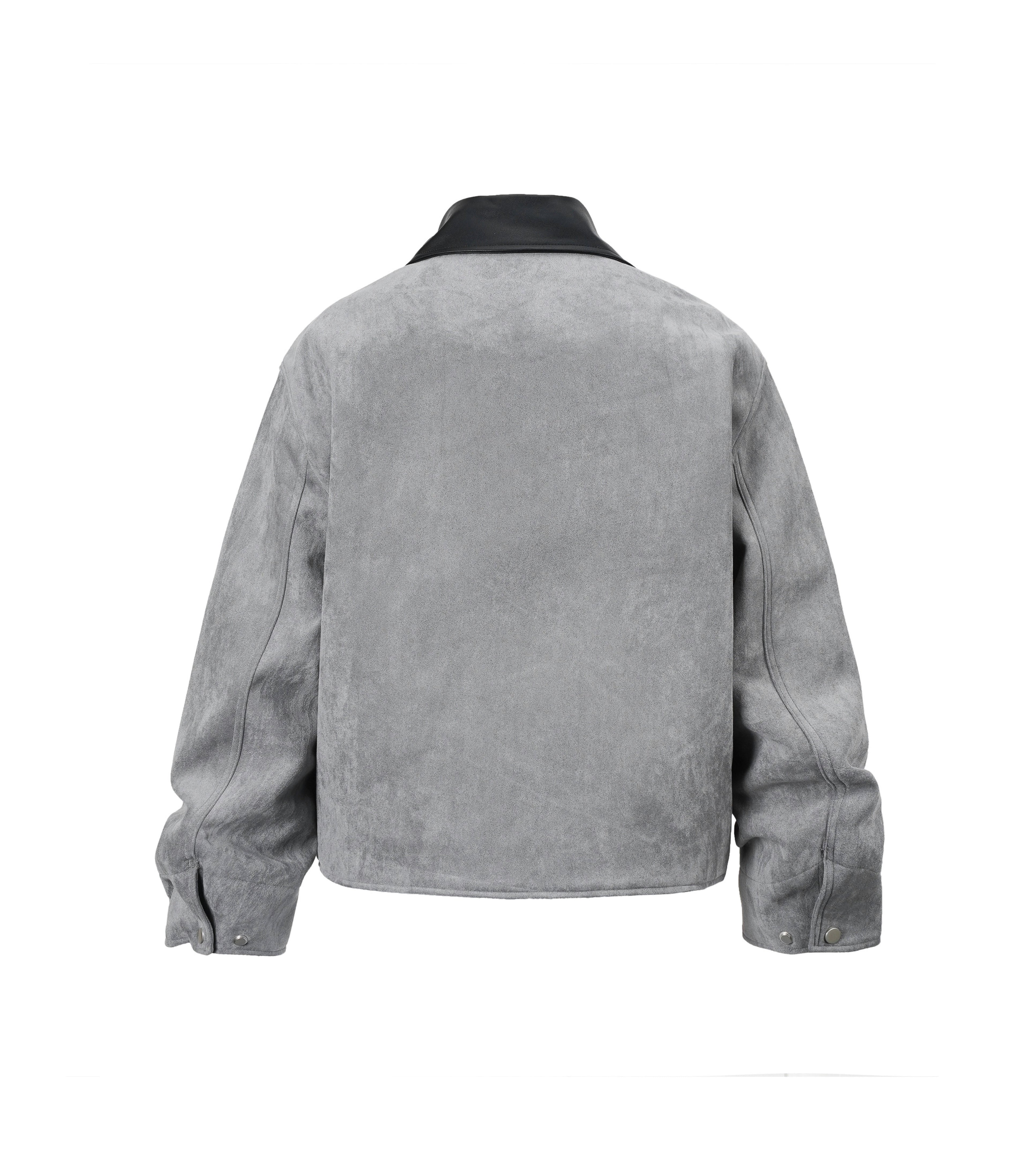 GREY SUEDE WORK JACKET