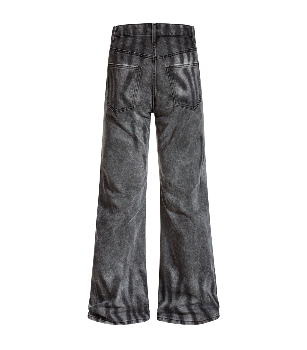 GREY VINTAGE FLARE DENIM