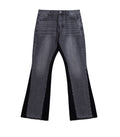 CHARCOAL SPLIT DENIM