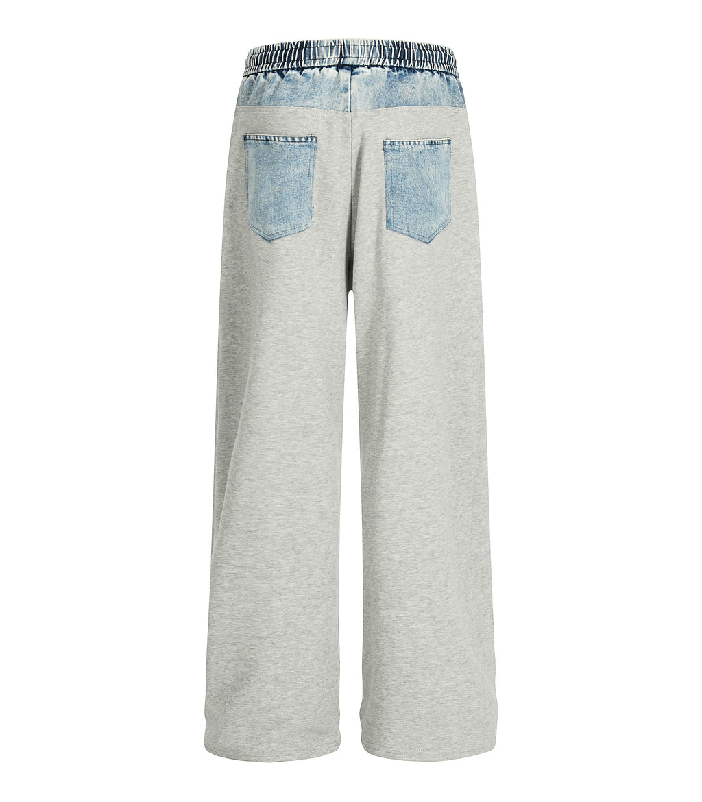 DENIM HEATHER SWEATPANTS