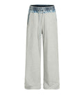 DENIM HEATHER SWEATPANTS