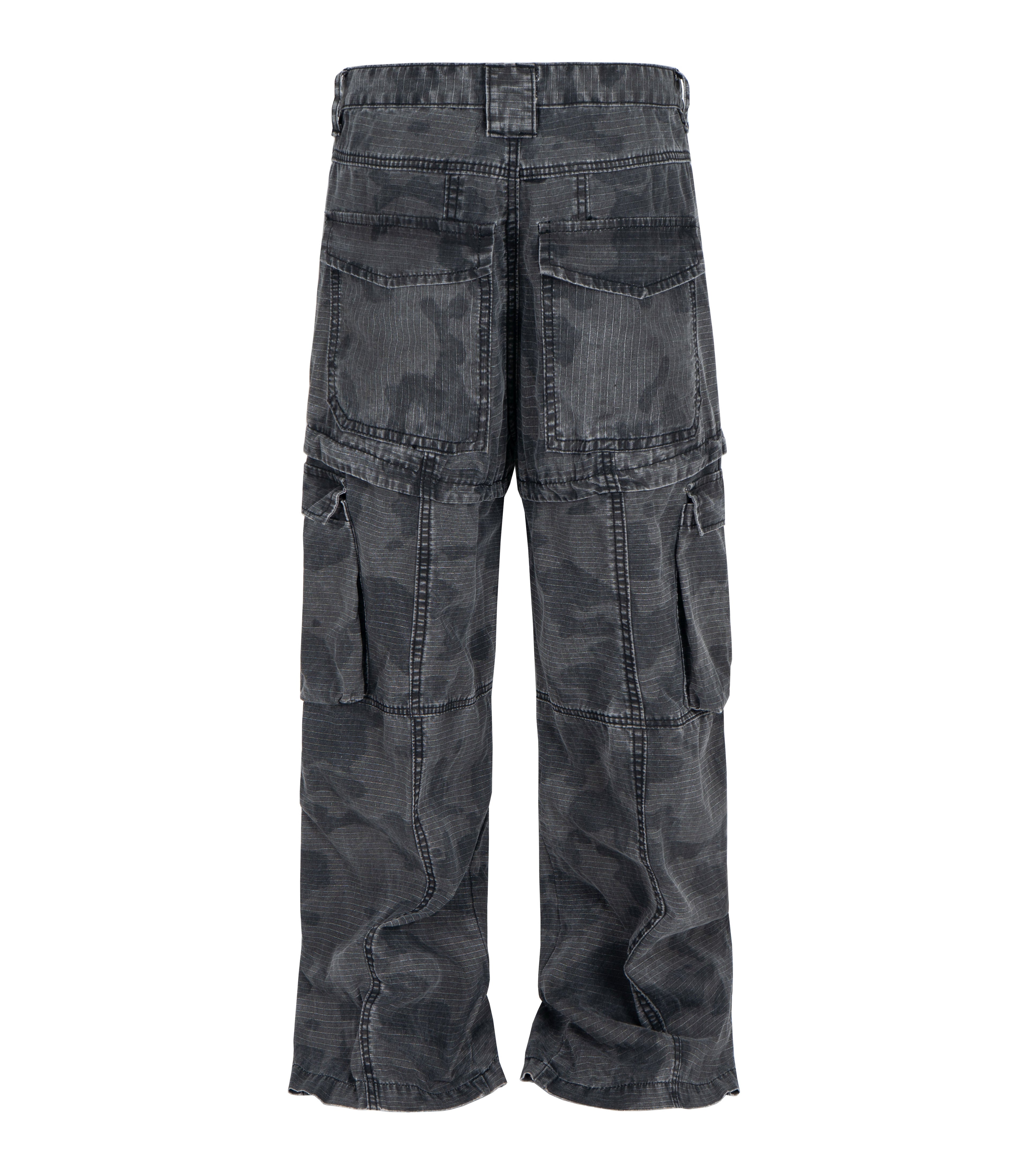 GHOST CAMO CARGO PANTS