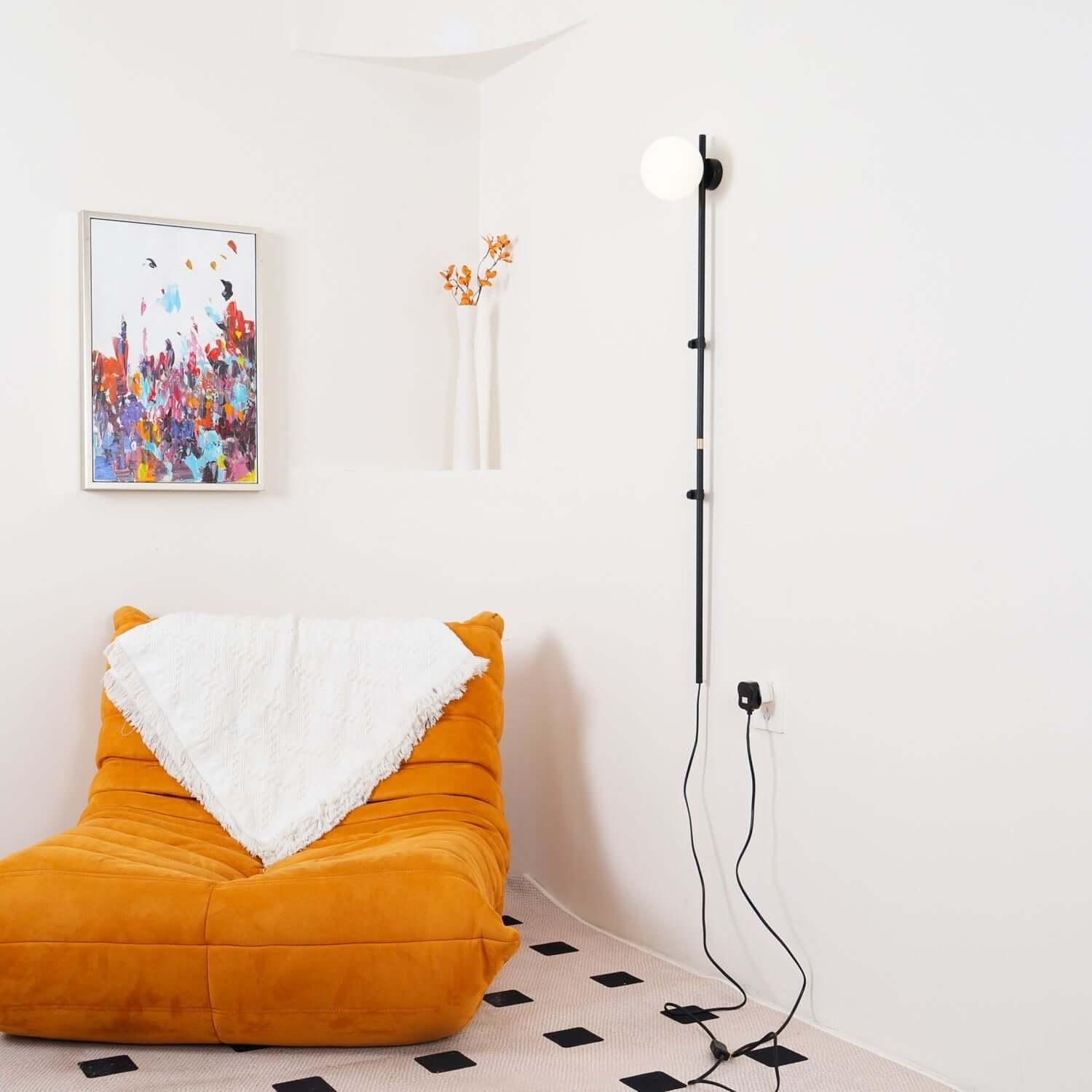 Farethi Plug In Wall Lamp