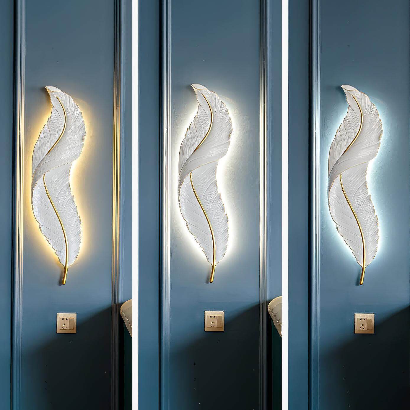 Feather Wall Lamp