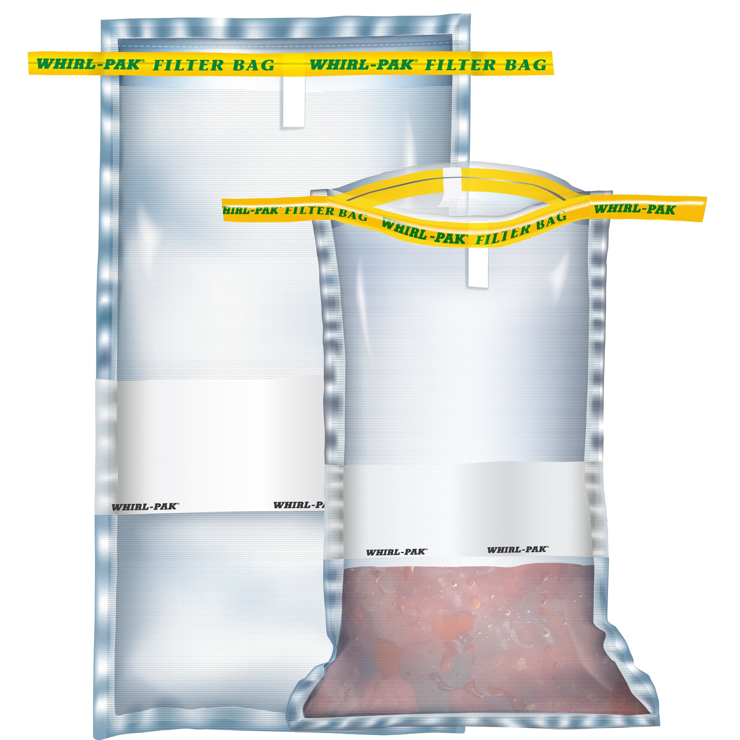 Whirl-Pak B01527 Filter Sterilized Bags, 100/Pk