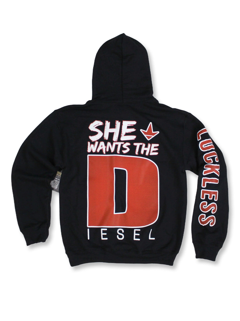 She Wants the Diesel | Funny Men's and Women's Black Country Hoodie