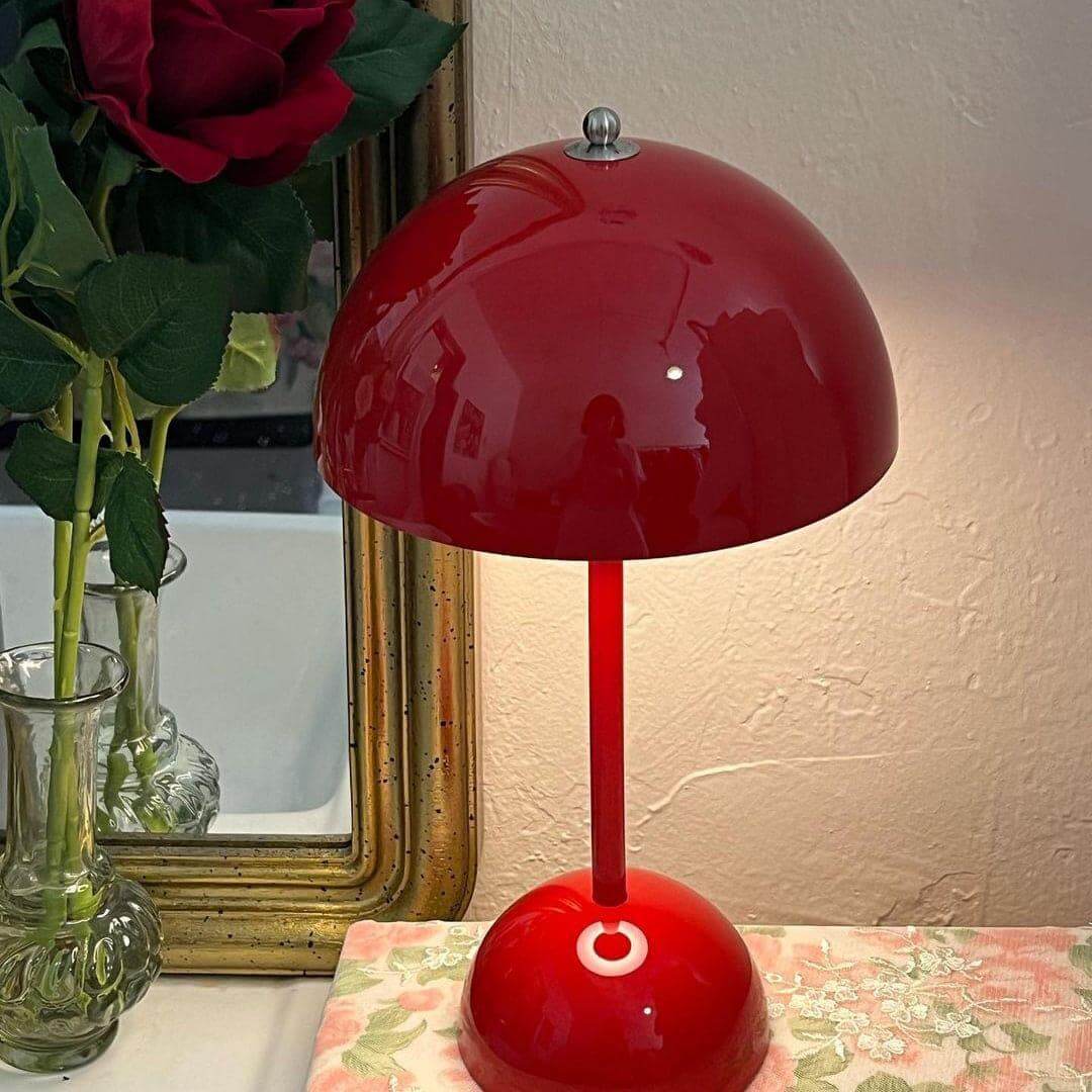 Flowerpot Charging Table Lamp
