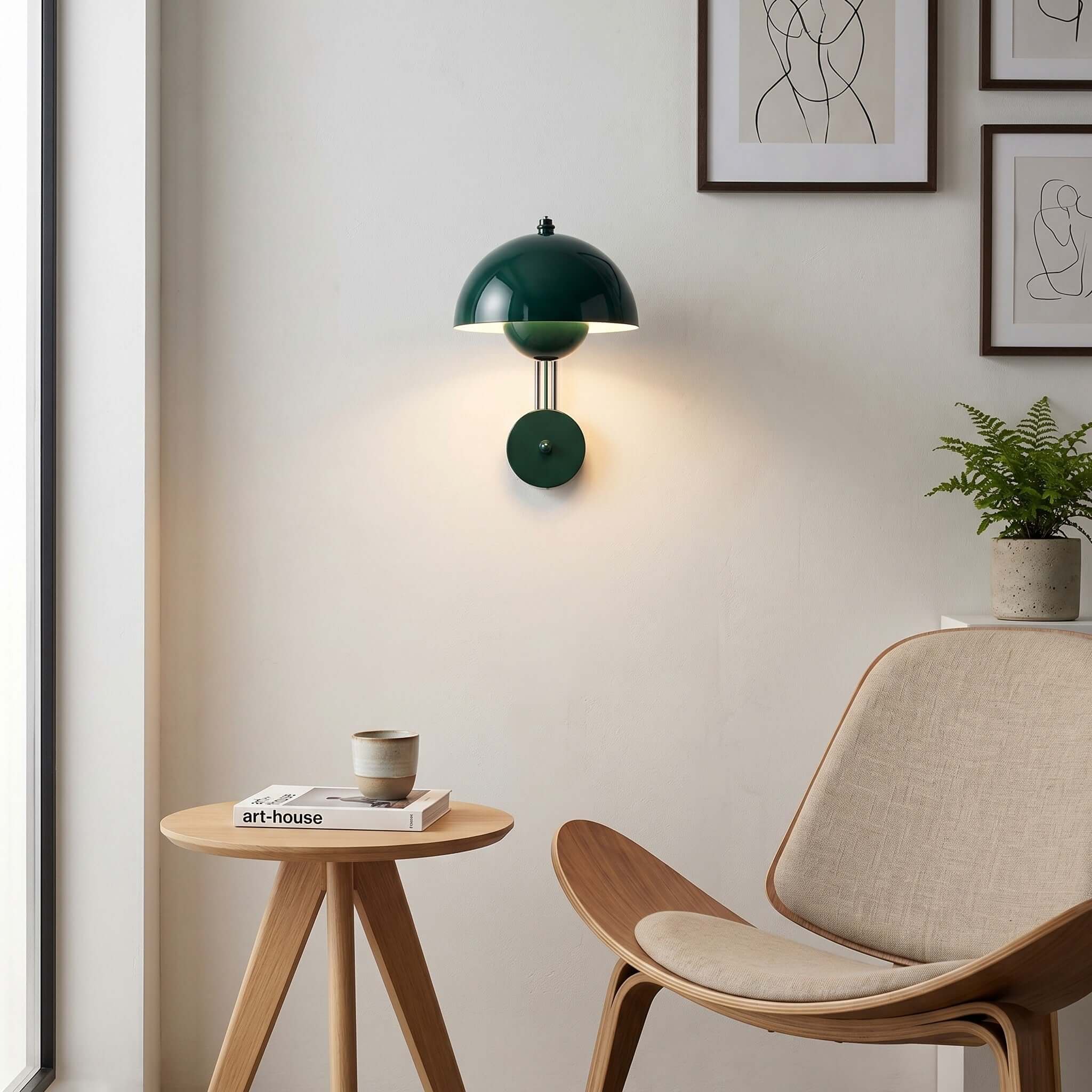 Flowerpot Wall Lamp