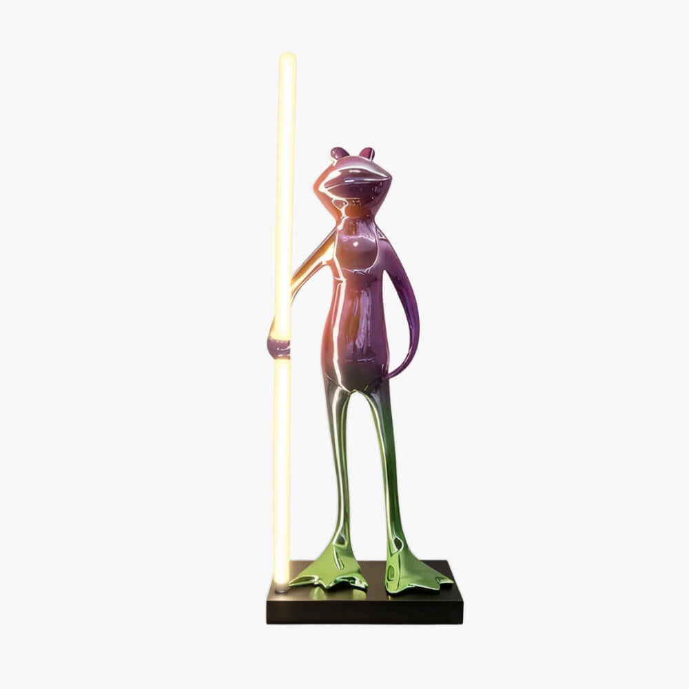 Frogman Sculpture Table Lamp
