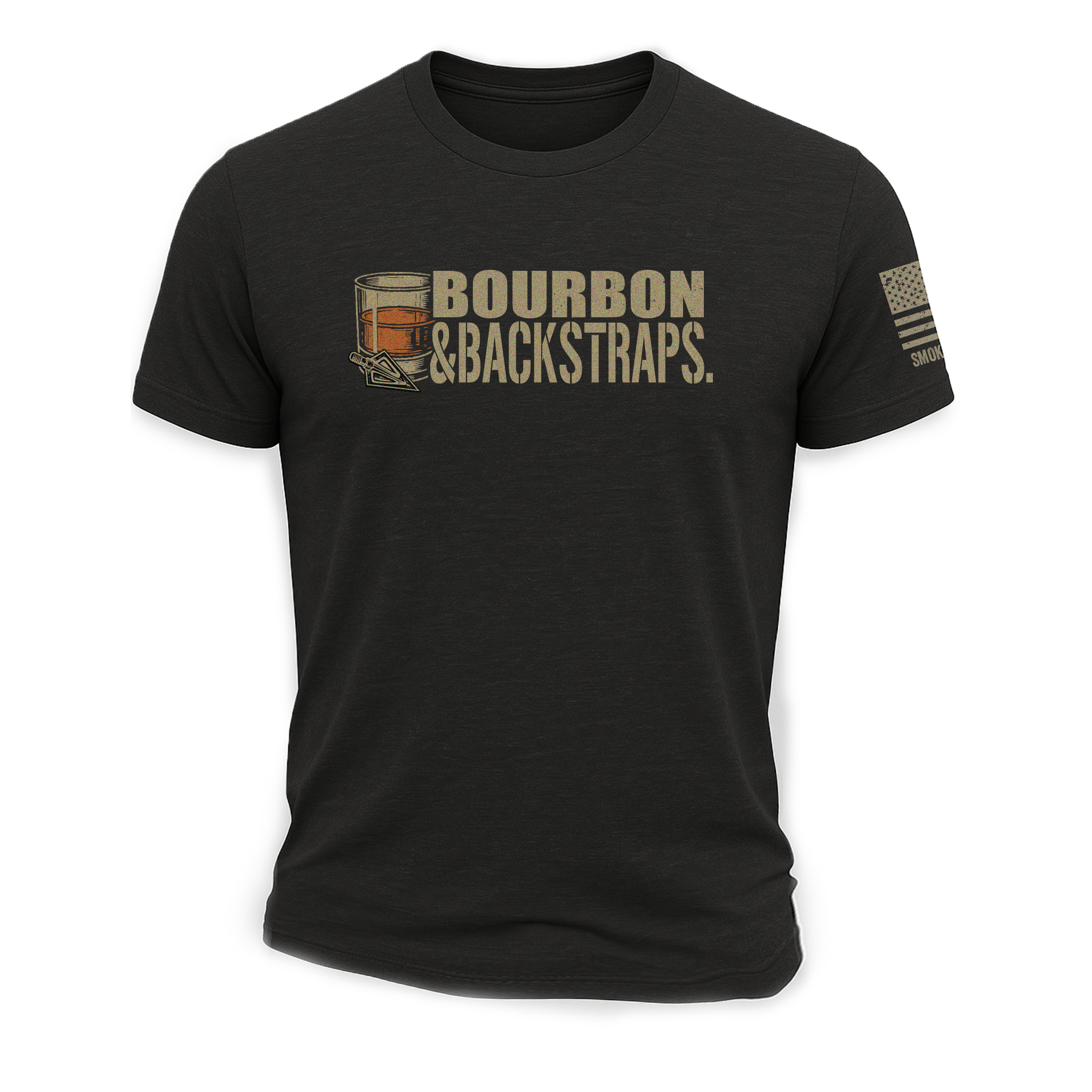 "Bourbon & Backstraps" Tee