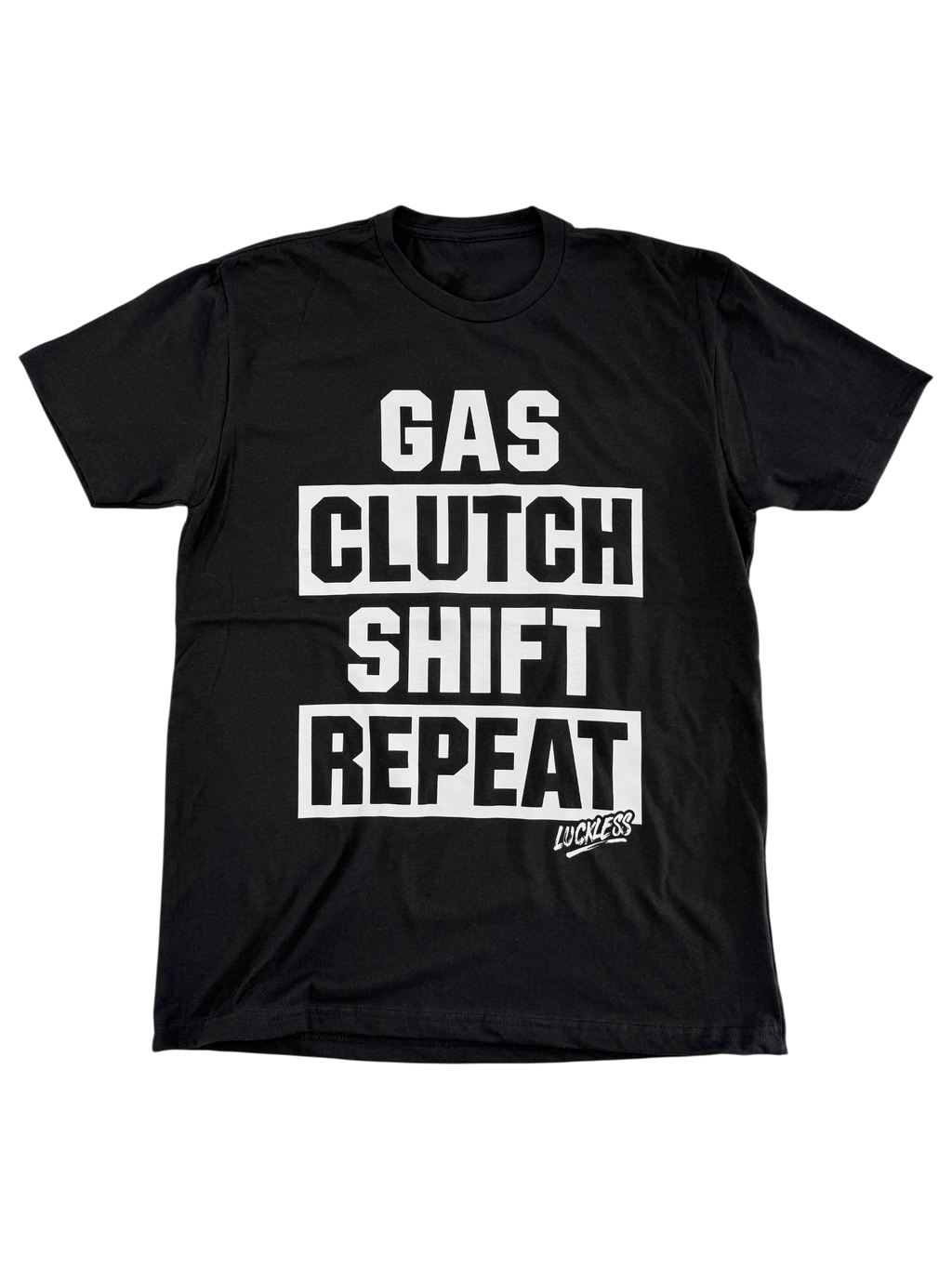 Gas Clutch Shift Repeat Tee