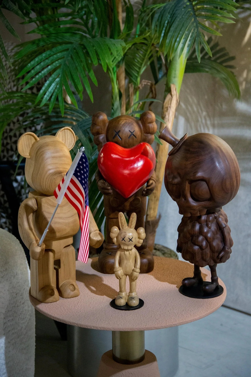 Handcrafted Tycoco Wooden Sculpture - 15" Tall