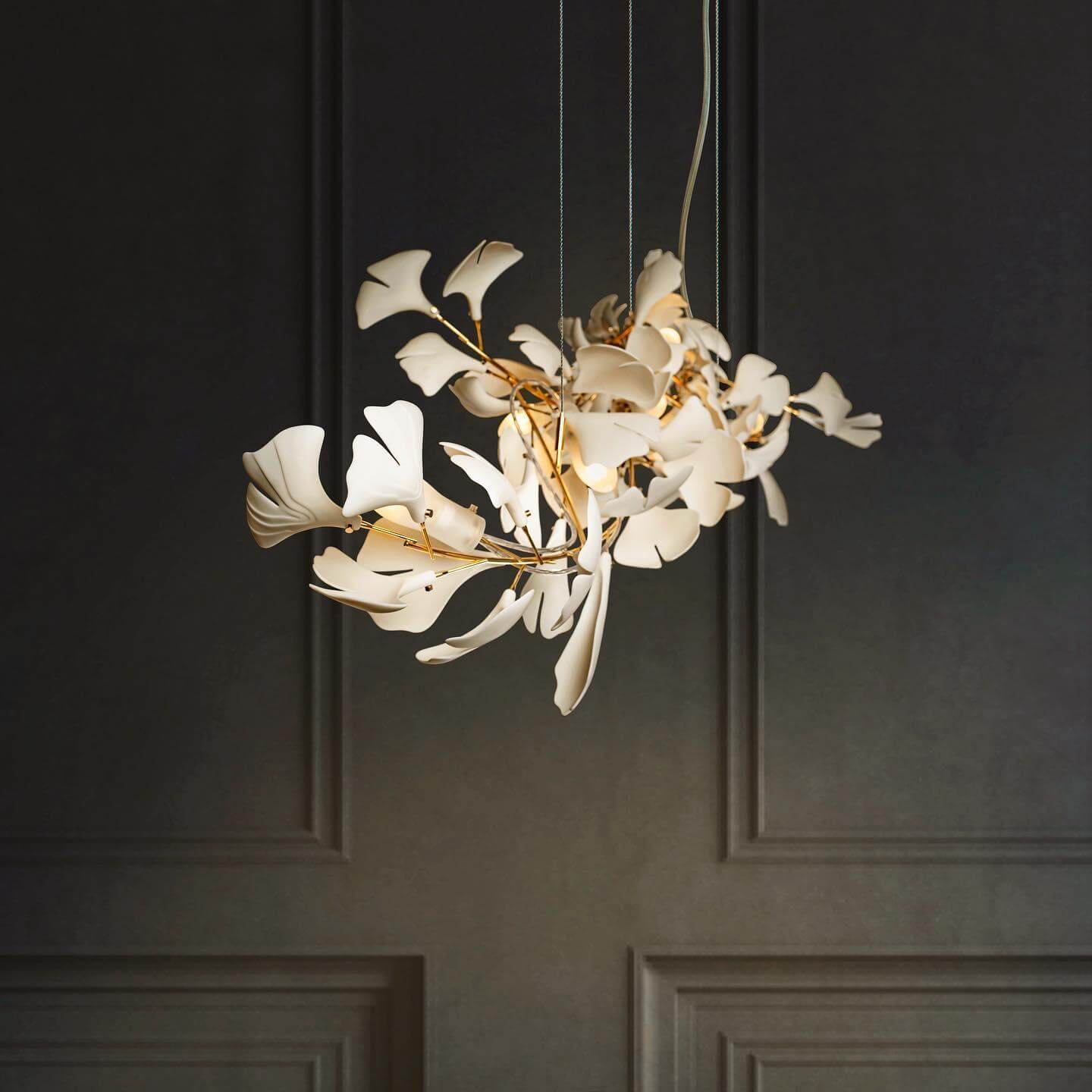 Gingko Chandelier Style B