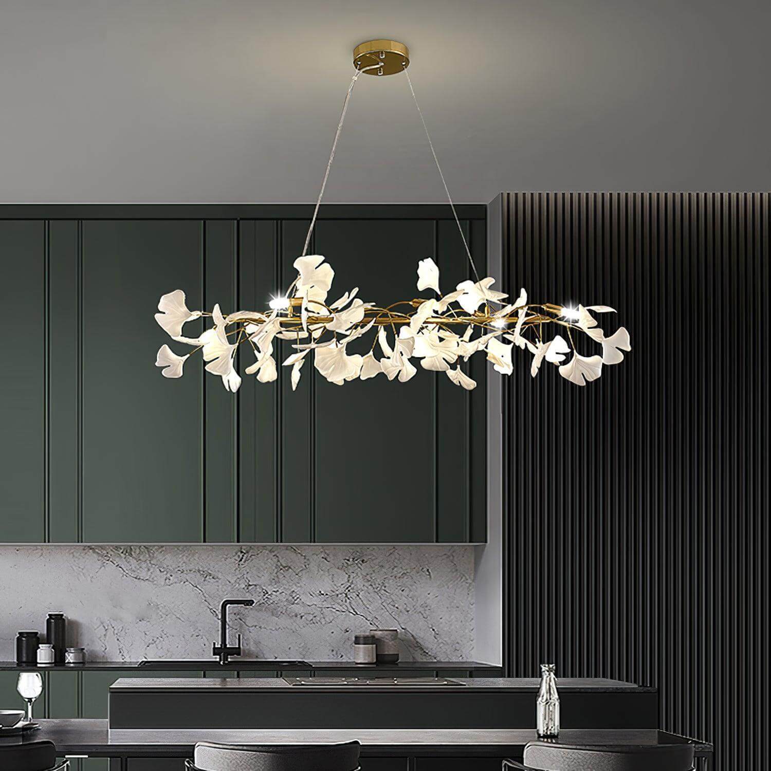 Gingko Chandelier Style B