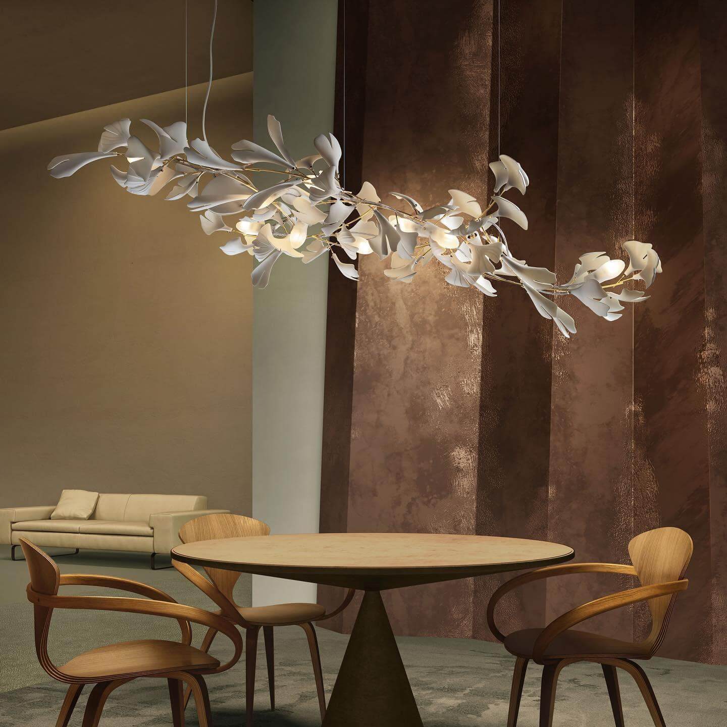 Gingko Chandelier Style B