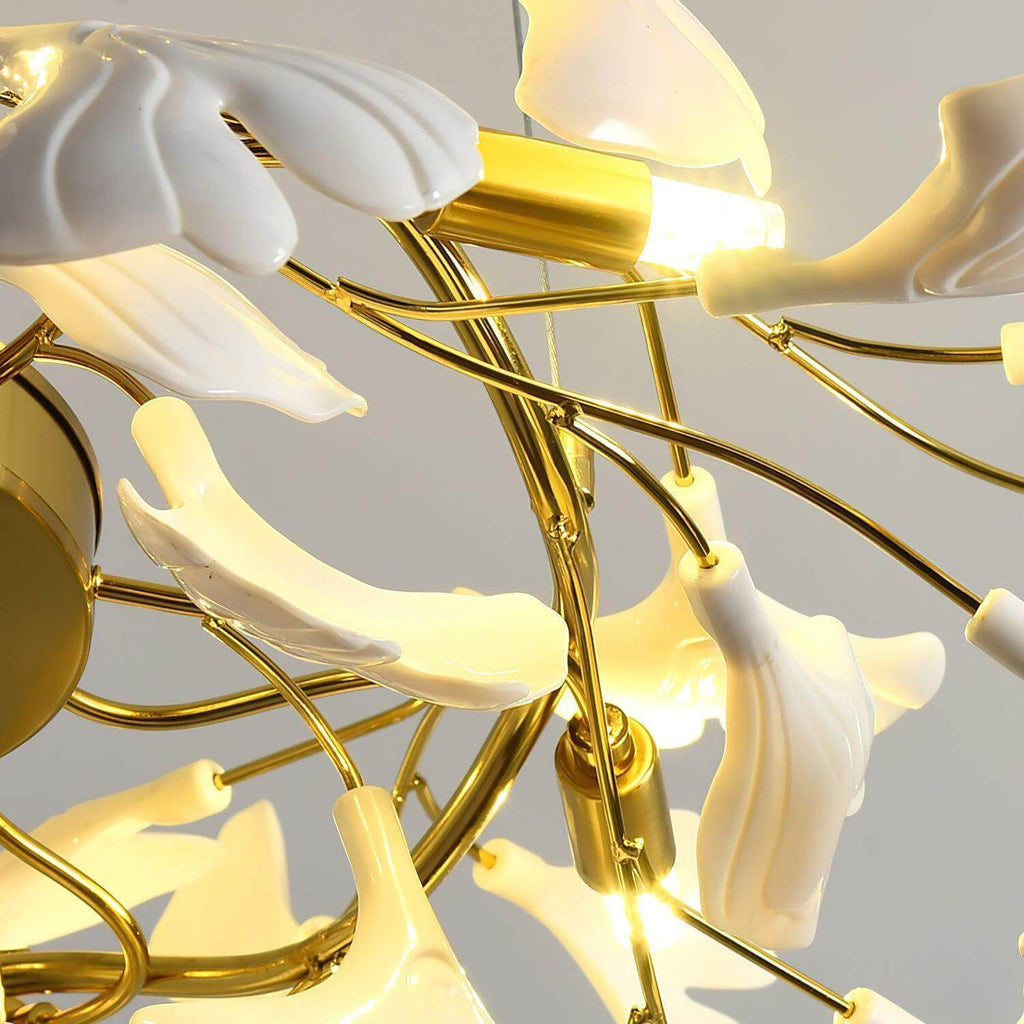 Gingko Chandelier Style B