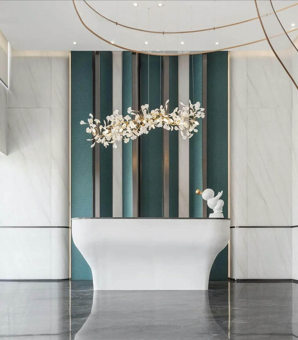 Gingko Chandelier Style B
