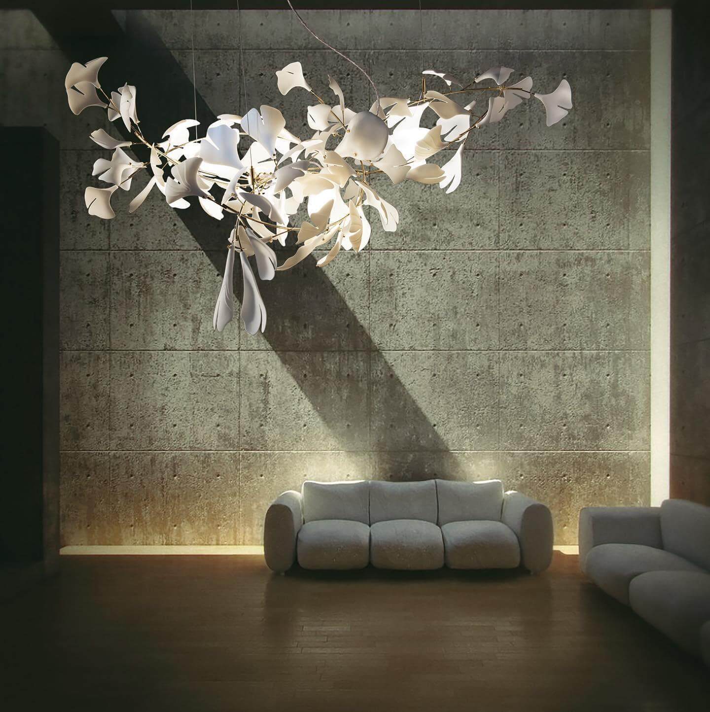 Gingko Chandelier Style B