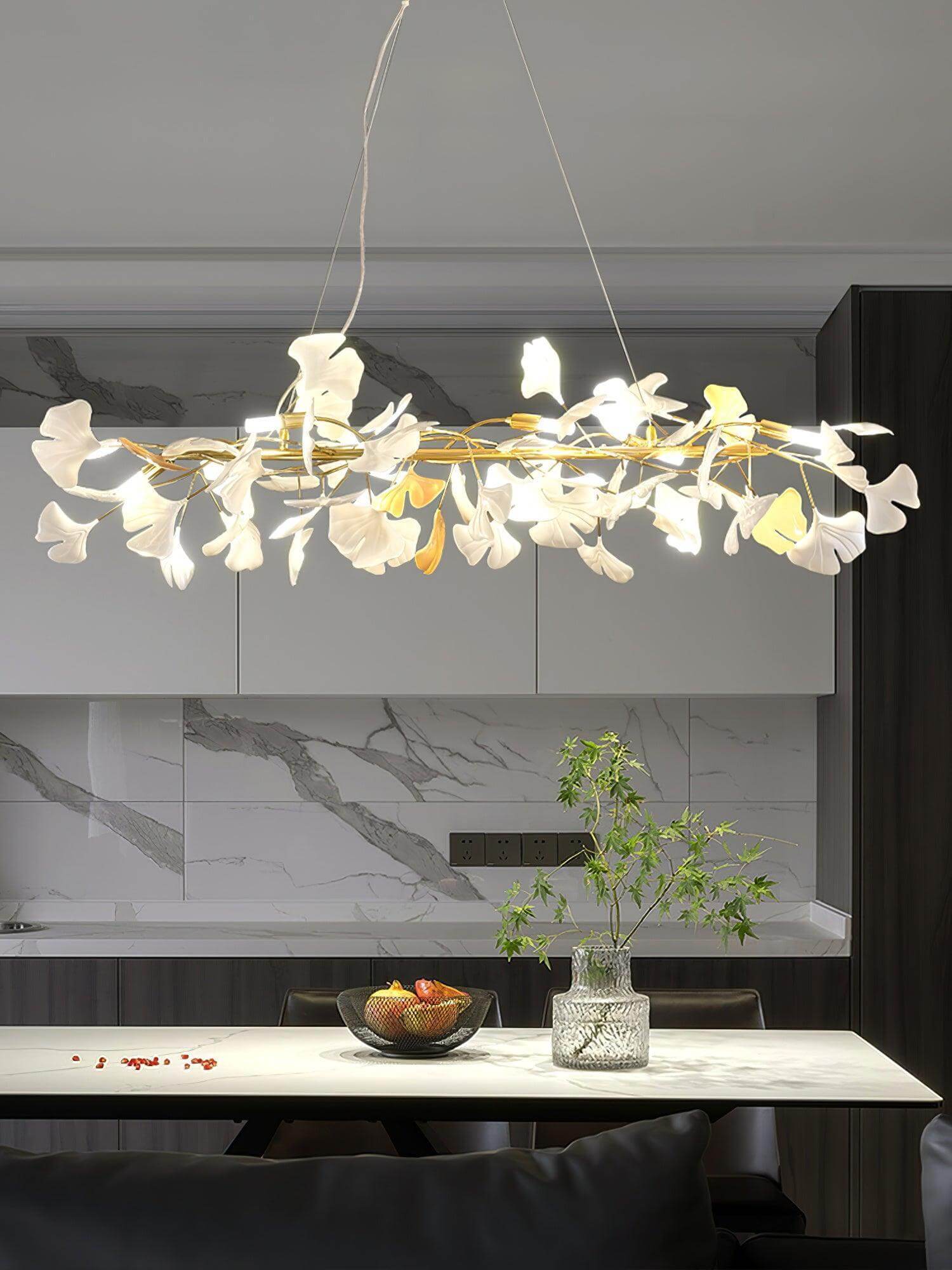 Gingko Chandelier Style B